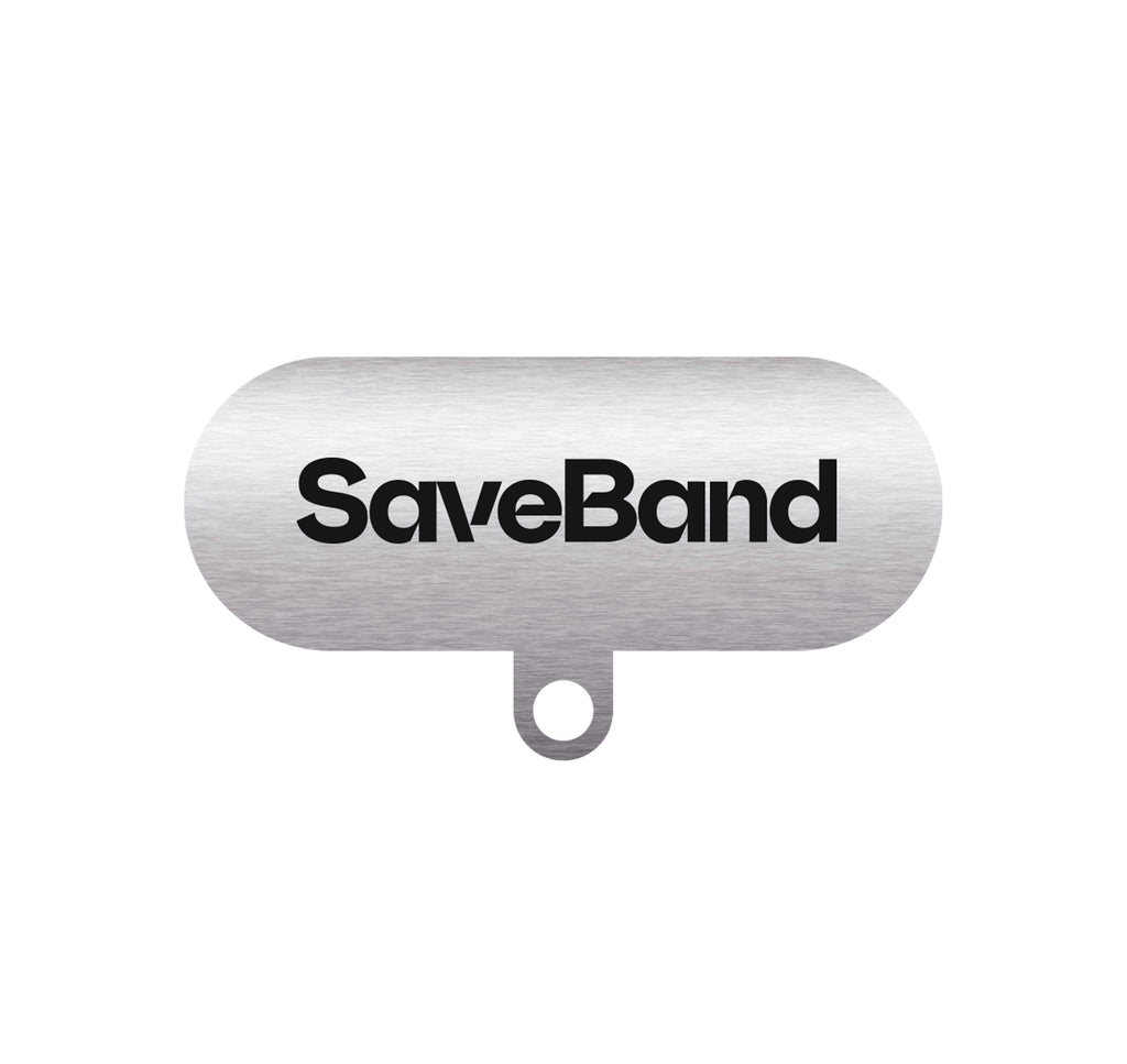 SaveBand - Grau / Einheitsgröße, vollständig verstellbar.